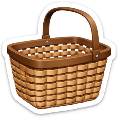 basket for shopping sticker
