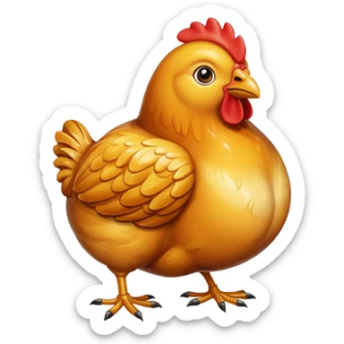 comida pollo caramelizado sticker