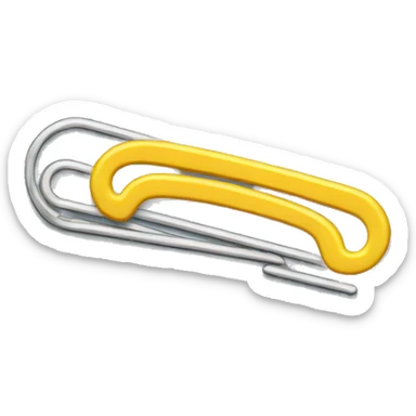paperclip sticker