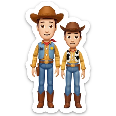 woody toy story sticker