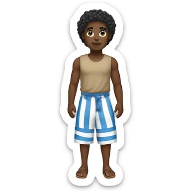 Summer in Greece outfit  sticker