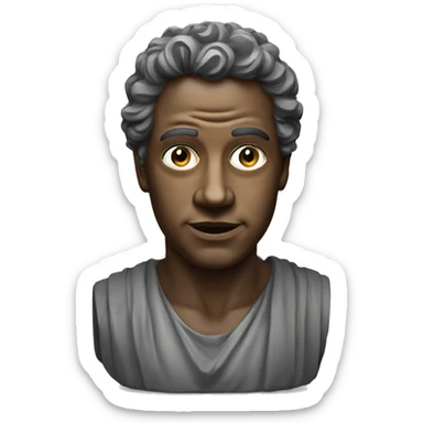 face david statue michel-ange sticker