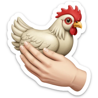 A hand wanking off a large hard cock sticker