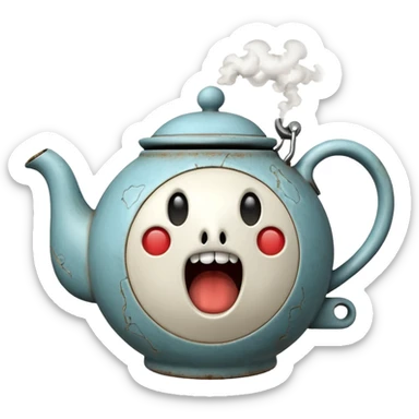 Screaming Teapot
 sticker