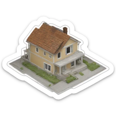 renovation maison sticker