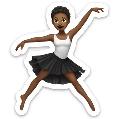 Contemporary Dancer sticker
