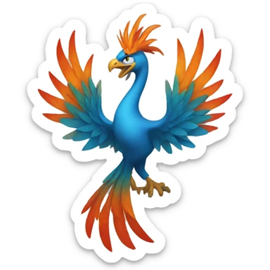 un phoenix sticker