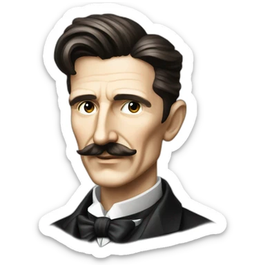 fundación Nikola Tesla Technology sticker