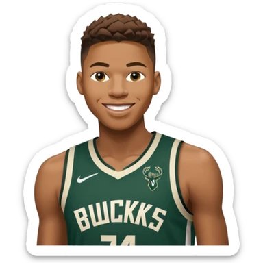 giannis antetokounmpo Bucks sticker