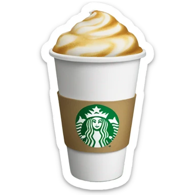 starbucks cup sticker