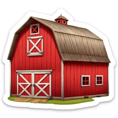 a farm barn sticker