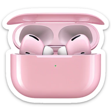 AirPods pro pink sticker
