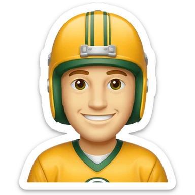 Packers fan sticker