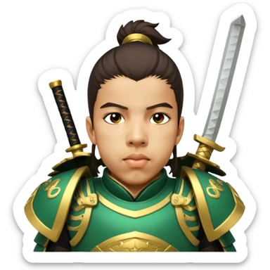 Samurai Guardian sticker