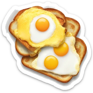 egg breakfast  sticker