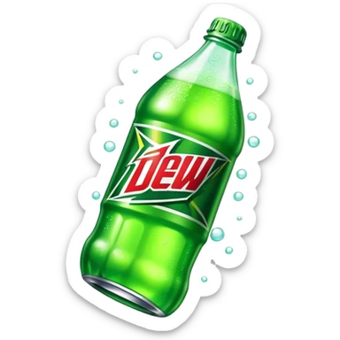 Mountain Dew sticker
