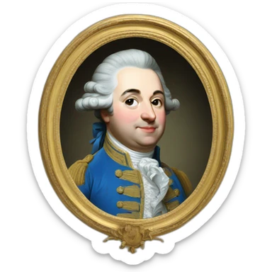 Louis XVI sticker
