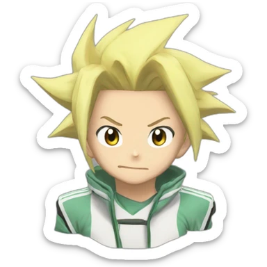 Axel blaze Inazuma eleven sticker