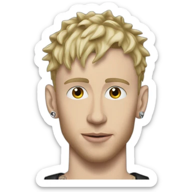 machine gun kelly sticker