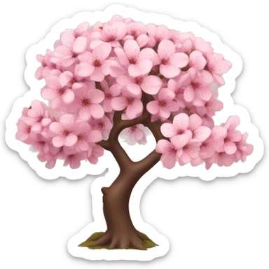 Cherry blossom tree sticker
