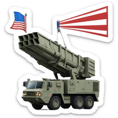 patriot missile launcher sticker