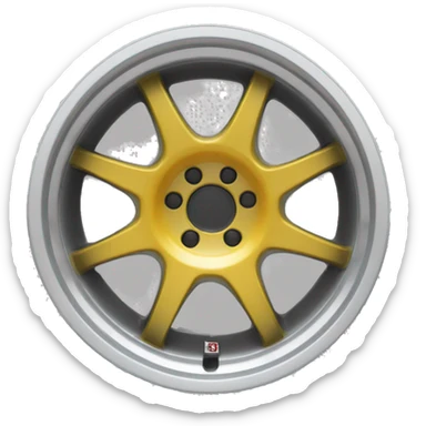 BBS rim  sticker