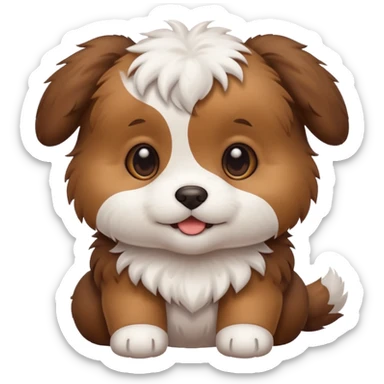Cute puppies  sticker