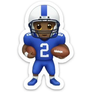 Football Player sticker
