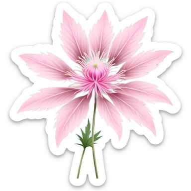 prairie smoke the flower sticker