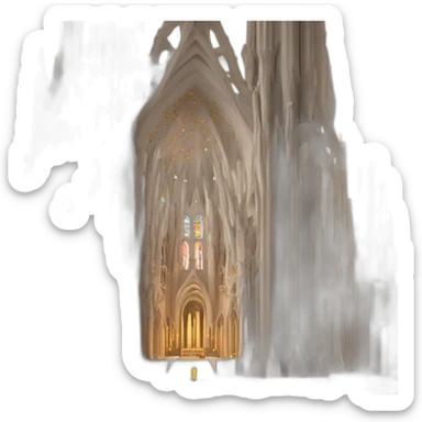 Iglesia La sagrada familia sticker