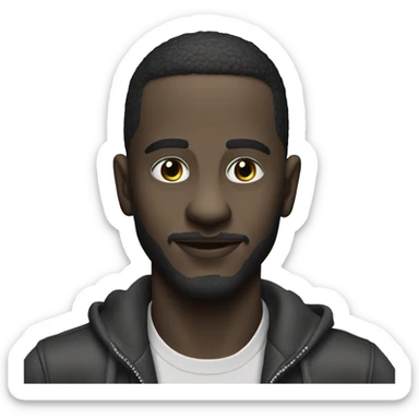 DJ de pieel blaca sticker