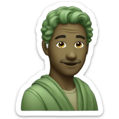 sage green aesthetic  sticker