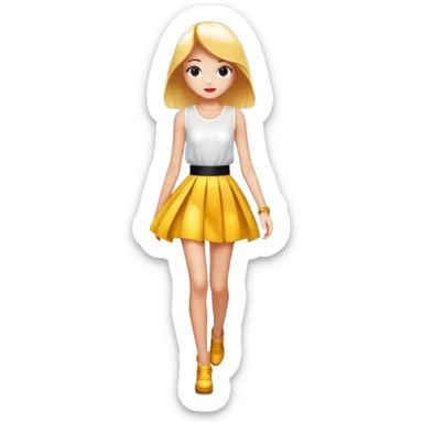  fashion show background  sticker