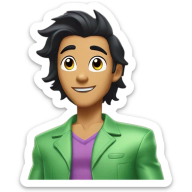 Jerry in totally spies sticker