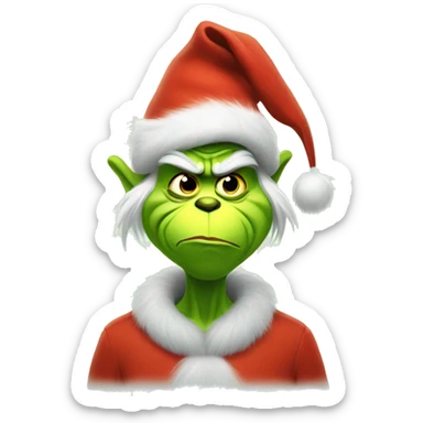 grinch  sticker