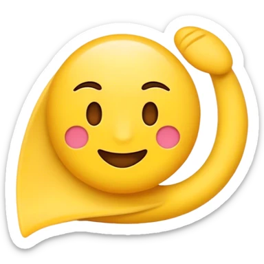 necesito crear un emoji que tenga estas letras "UAT1" con fondo Amarillo sticker