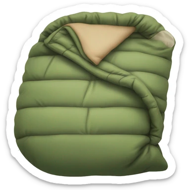 sleeping bag sticker