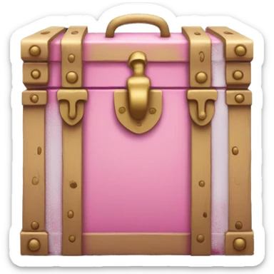 Pink chest  sticker