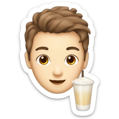 milk tea sticker