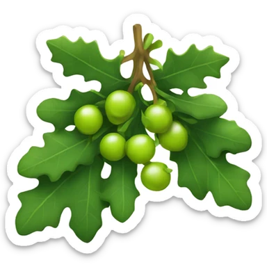 Mistletoe sticker