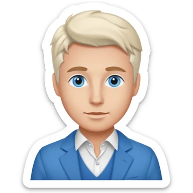 Berger australien yeux bleus sticker