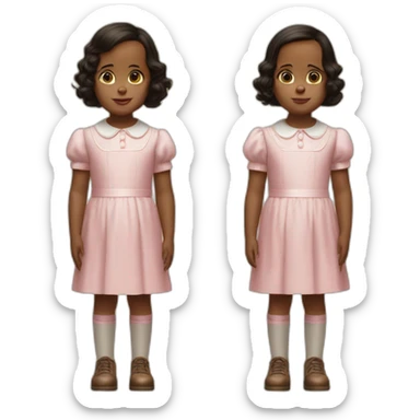 twins girls in the shining film sticker