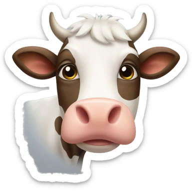  Cow sticker