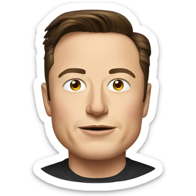 Elon musk sticker