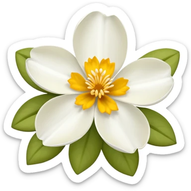 Flor de vainilla sticker