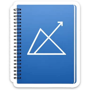 cuaderno que diga algebra sticker