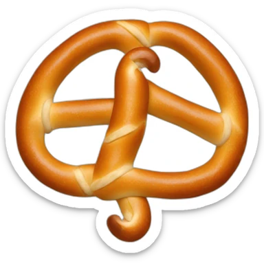 super pretzel sticker