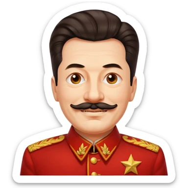 Stalin, cute sticker