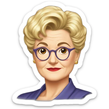 Jessica fletcher sailormoon sticker