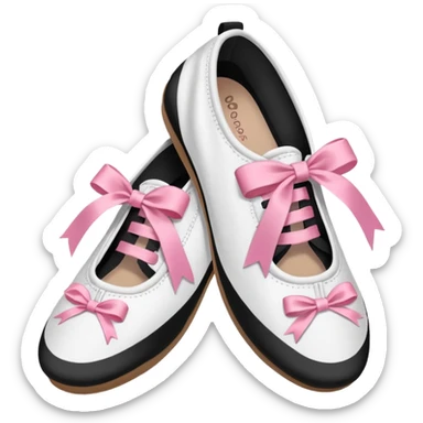 Ballet sneaker flats  sticker